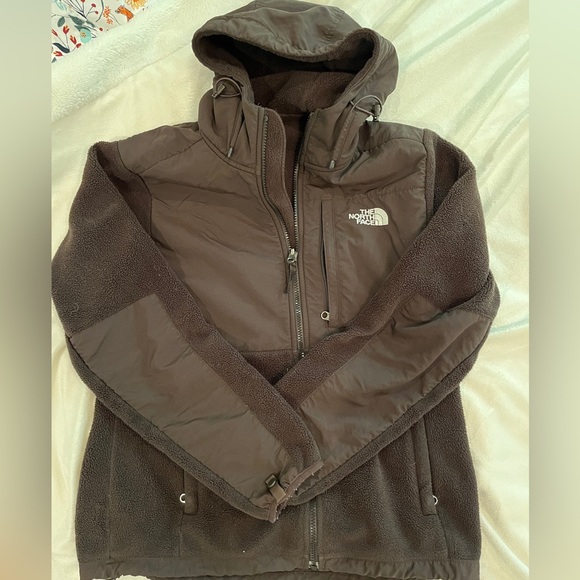 North Face Denali Hoody Fleece Jacket Bittersweet Brown - Picture 4 of 8